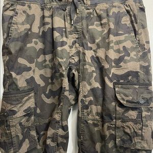 South Pole camouflage shorts elastic waist size 3xl mens
